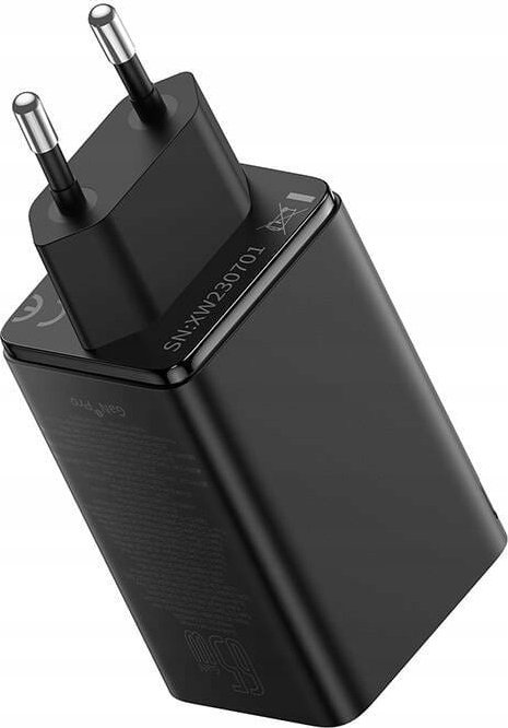 Полнач Baseus GaN6 Pro, 65W, црн