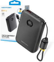 Power bank Vention FKAB0 C, 10000mAh, 22.5W, i zi
