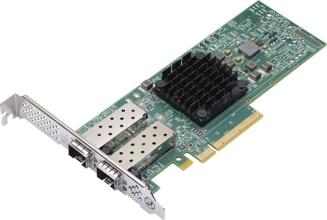 Përshtatës Ethernet Lenovo ThinkSystem Broadcom 57414, 10/25GbE, SFP28, 2 porte, i zi