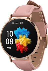 Ora e mençur Garett Verona, 1.3" AMOLED, 22 mënyra sportive, rozë