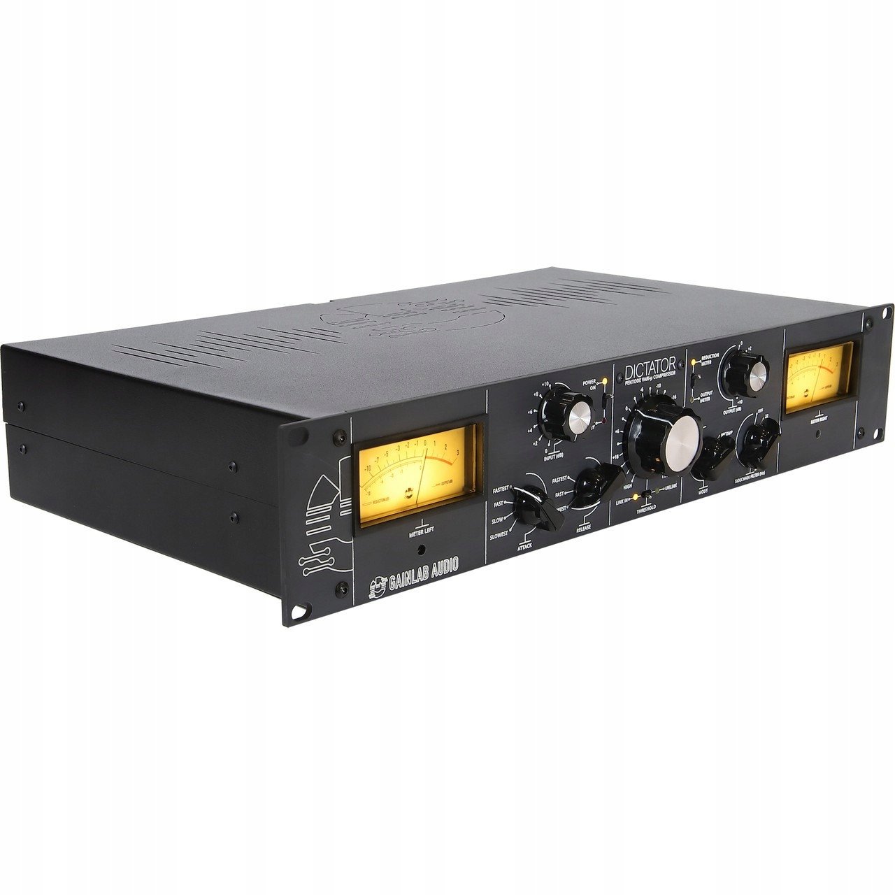 Kompresor me lampë Gainlab Audio GLA-TC1 Dictator Graphite, 2 kanale, edicion i kufizuar, grafit