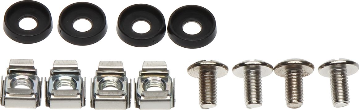 Pllakë montuese rack Pulsar A19-TS-35/BL-4U, 19", 4U, e zezë