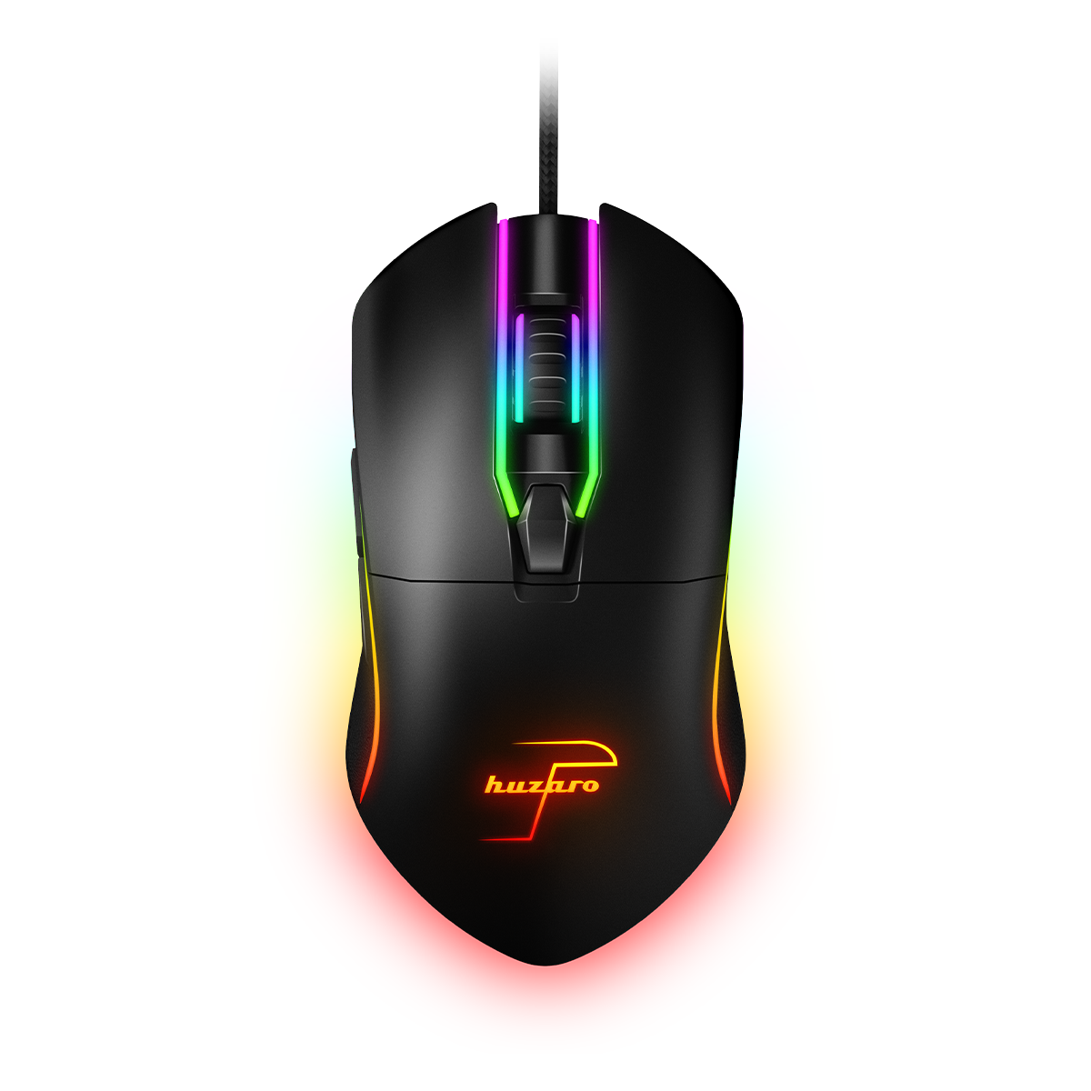 Maus gaming Huzaro HZ-SHOT 1.5, 6D 10000DPI, RGB, i zi