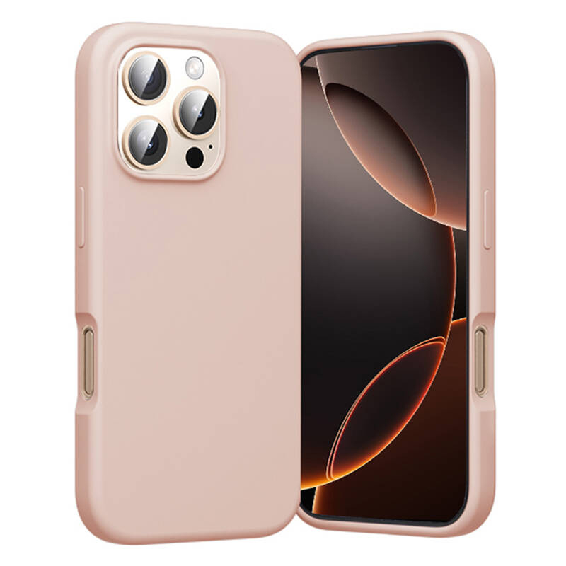 Kapot telefoni Vention Liquid Silicone për iPhone 16 Pro Max, me MagSafe, rozë mat