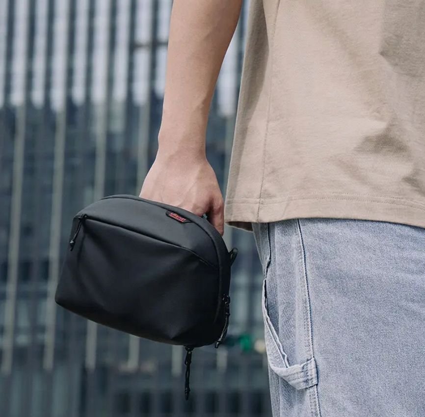 Çantë udhëtimi Ulanzi Bag Suitcase, 2.5L, për GoPro dhe aksesorë, e zezë