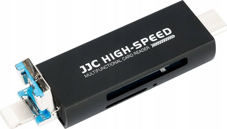 Читач на картички JJC CR UCL1, USB, компактен, црн