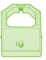 Ribon printeri Lambda L-KXP1090, për Panasonic KX-P 145 110 1090 1124, i zi