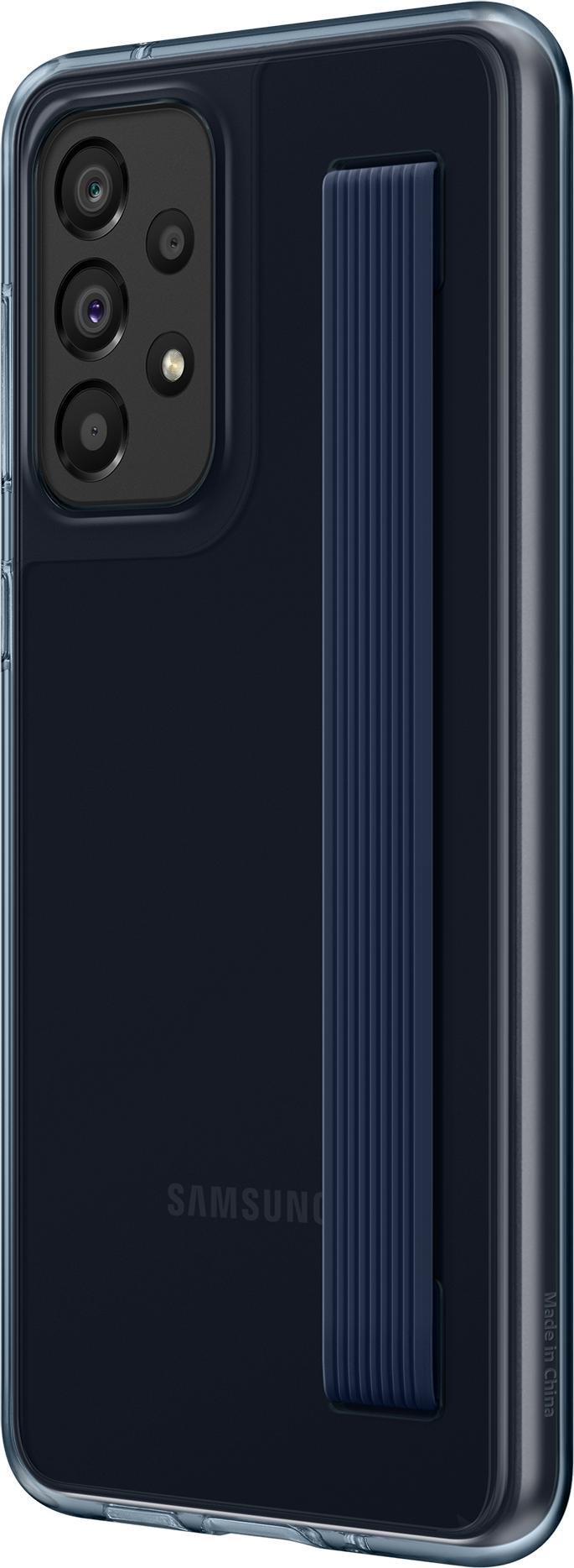 Mbrojtëse telefoni Samsung Slim Strap Cover, për Galaxy A33, e zezë