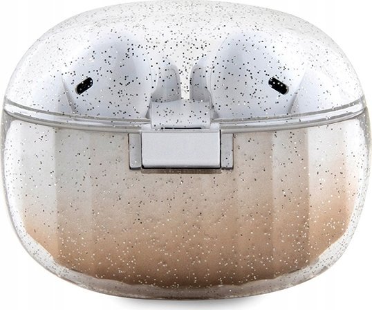 Kufje TWS Guess Glitter Gradient GUTWSHDGKEED, Bluetooth 5.3, IPX4, ngjyrë gold