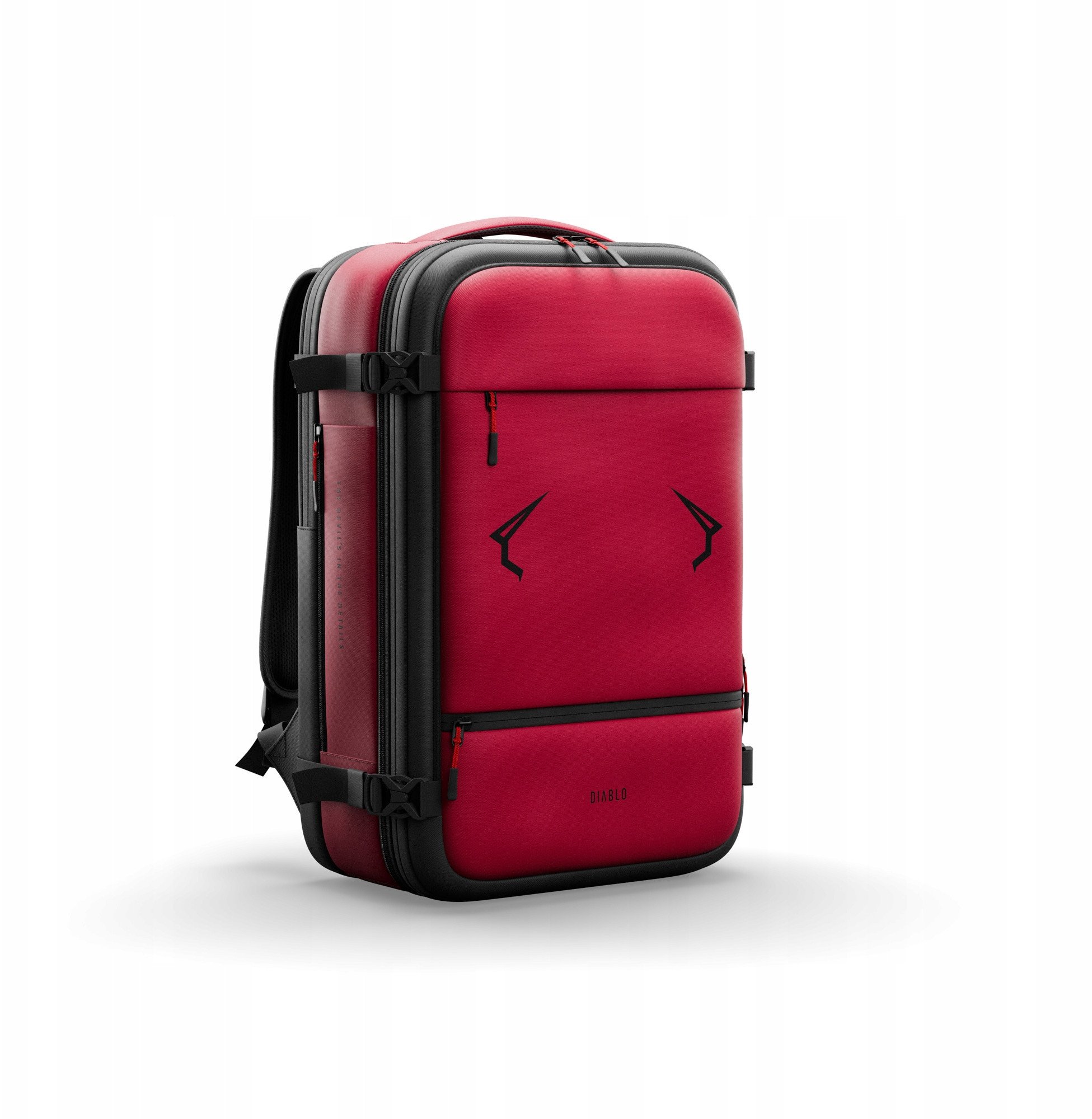 Shpinore Diablo Chairs Backpack Air, 40L, dhomë vakumi, bordo