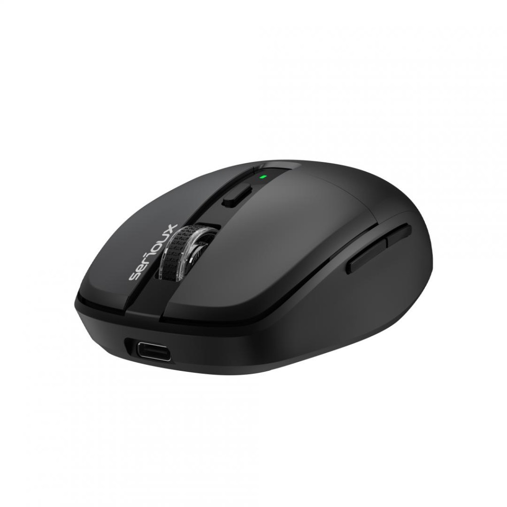 Mouse wireless SERIOUS SRXM AFL225, Bluetooth 2.4G, DPI 1600, i zi