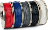 Set filament 3D Spectrum ASA 275, 1.75mm, 5x250g, miks ngjyrash Polar White Deep Black Silver Star Navy Blue Bloody Red