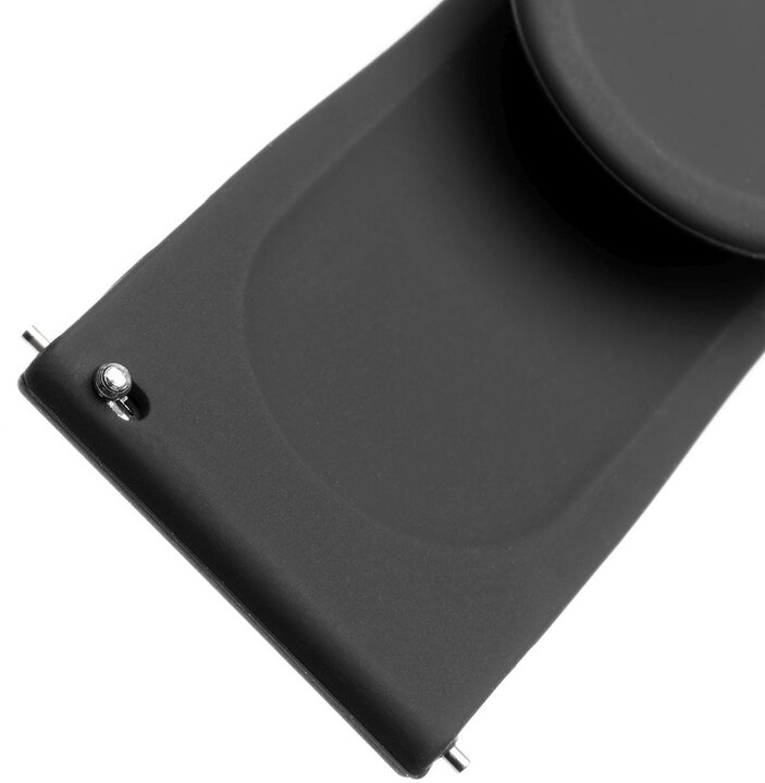 Rrip FIXED për orë smart, 22mm, i zi
