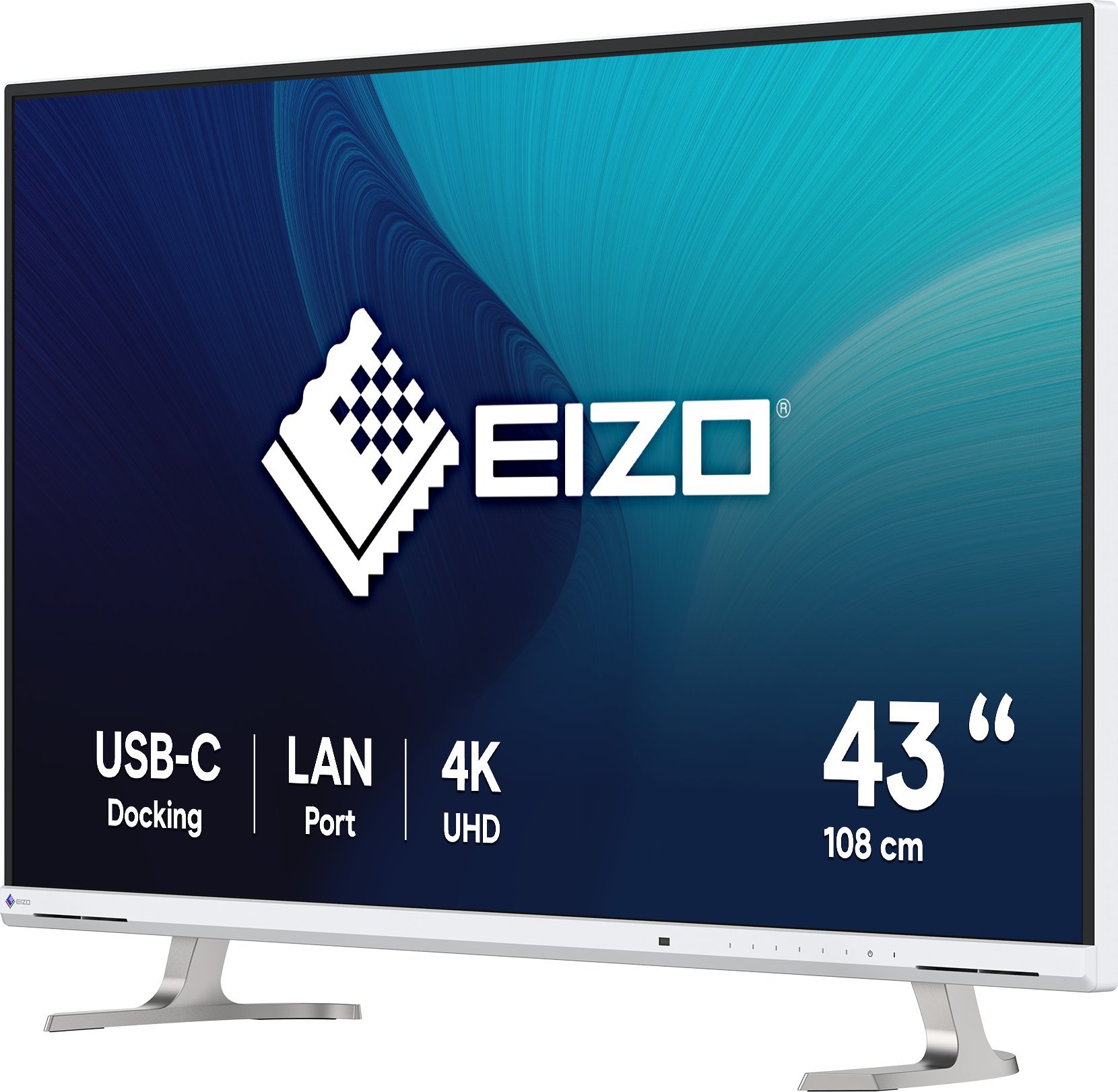 Monitor EIZO FlexScan EV4340X, 42.5", 4K UHD, i bardhë