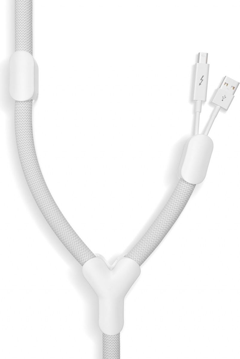 Menagjues për kabllo BlueLounge, i bardhë 