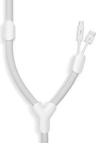 Menagjues për kabllo BlueLounge, i bardhë 