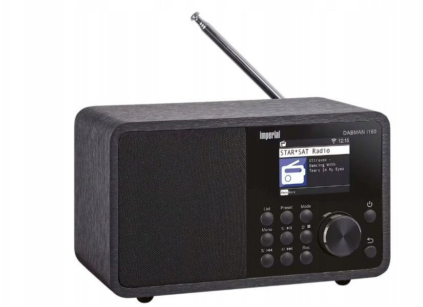 Radio Imperial Dabman I160, DAB+, WiFi Bluetooth, e zezë