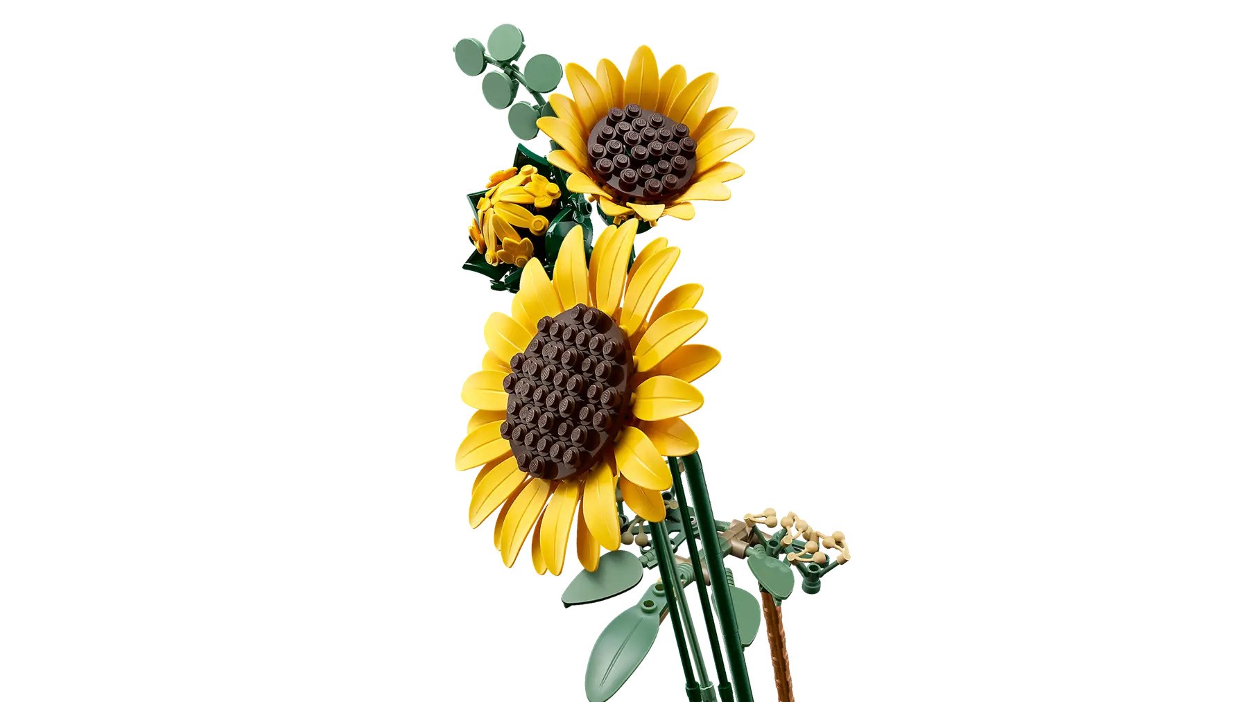 Set LEGO Botanicals Sunflowers, 686 copa, dekorativ, shumëngjyrësh