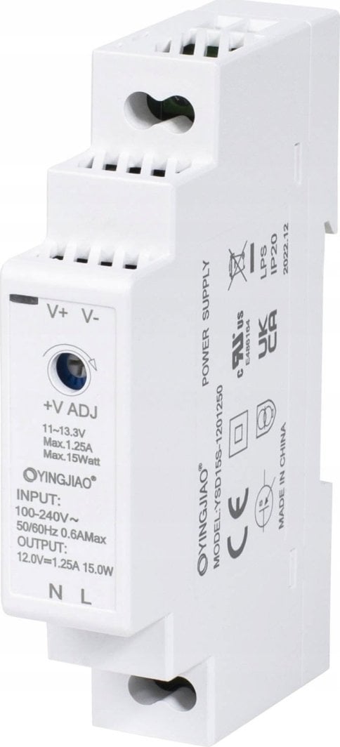 Burim energjie YingJiao YSD15S-1201250, 15W