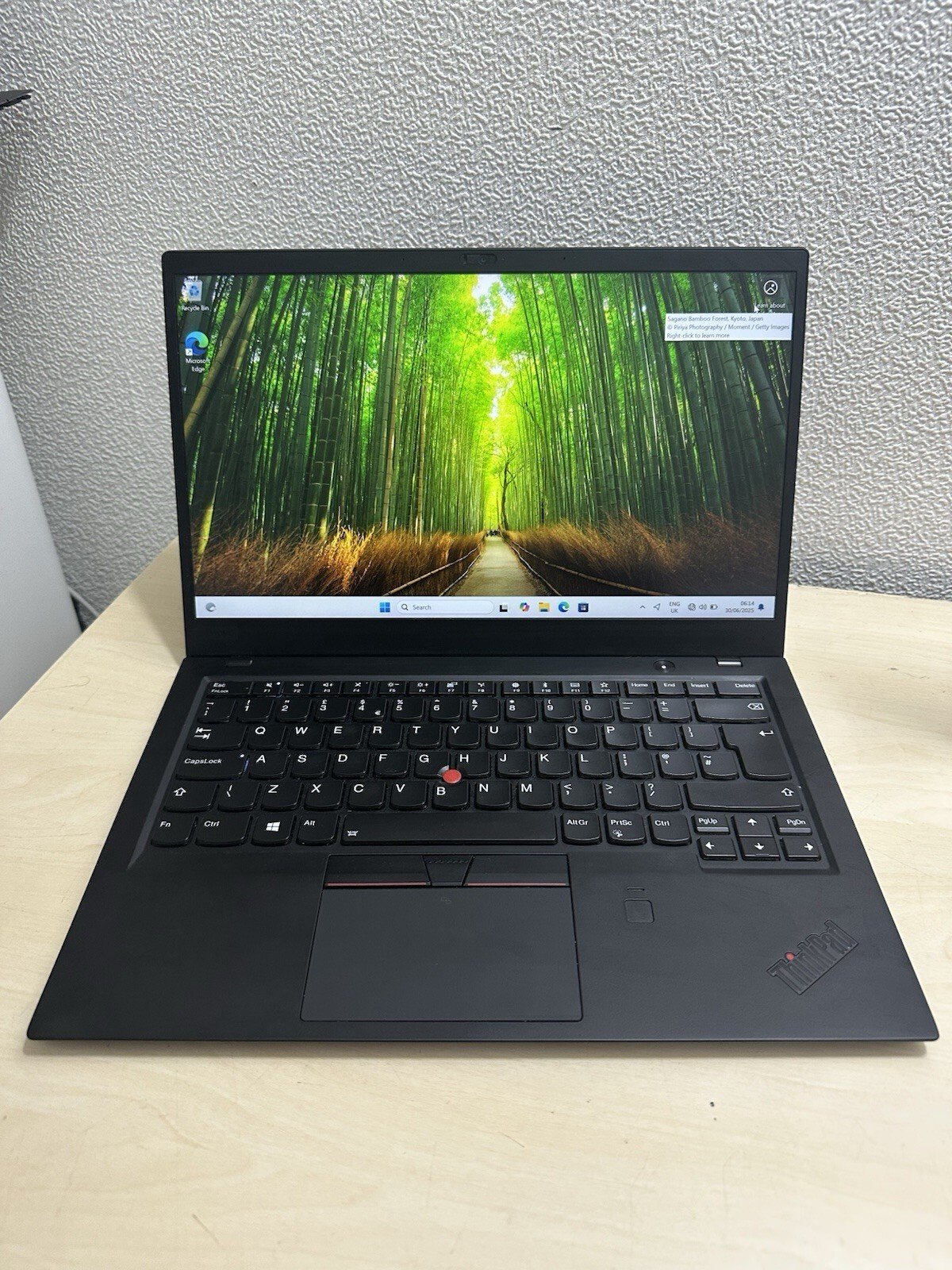 Tastierë Lenovo ThinkPad me TrackPoint, tastierë zëvendësuese, e zezë matte