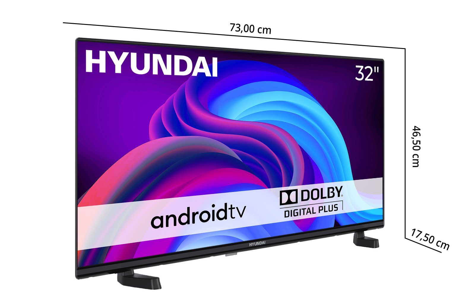 Televizor LED Hyundai HLA 32339, 32", HD Ready, i zi