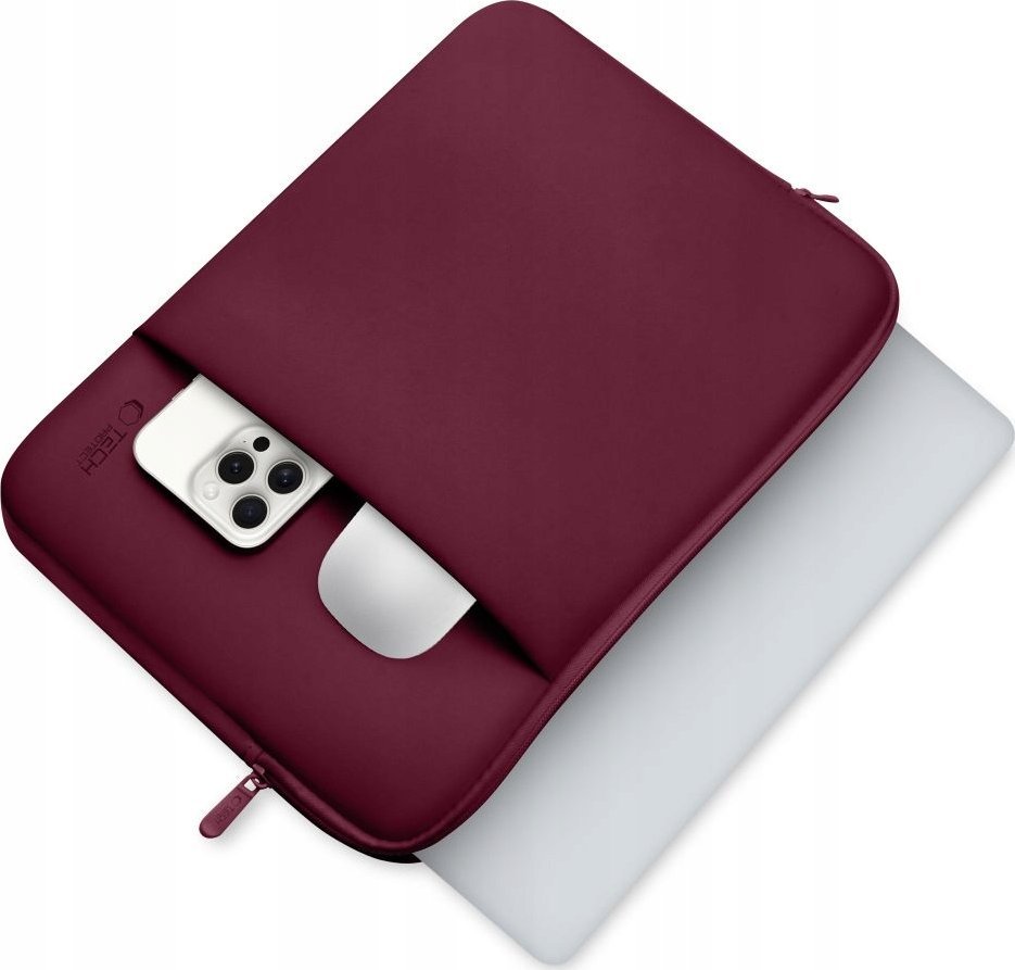 Futrollë laptopi Tech-Protect Neoprene, 15-16", mulberry