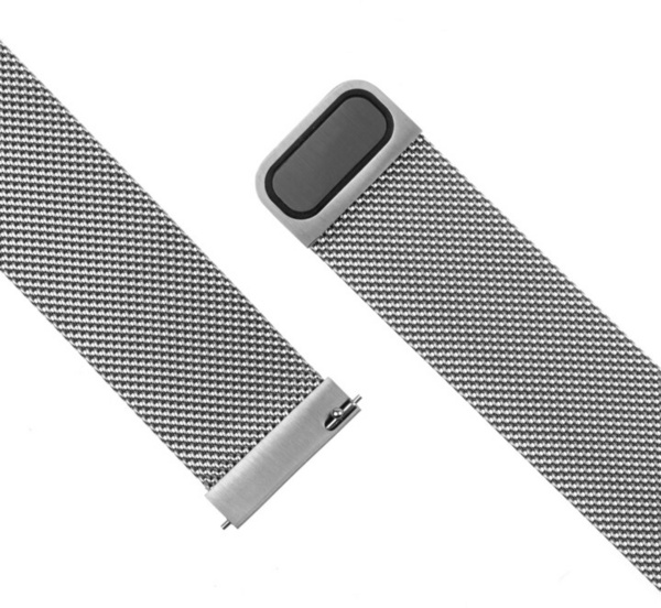 [OUTLET] Rrip FIXED për orë, 20mm, i argjendtë