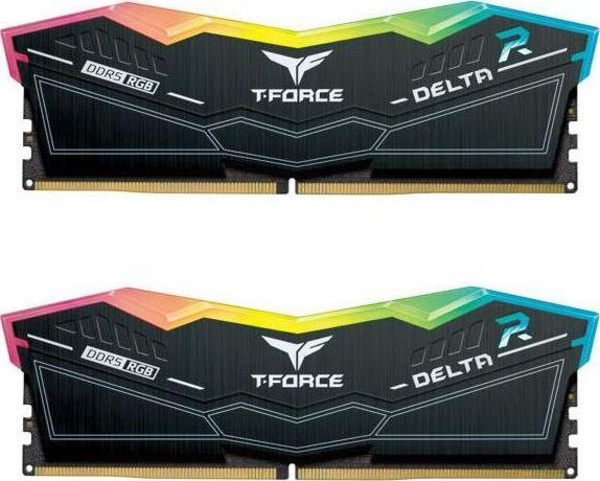 Memorie operative RAM Delta Team Group T-Force Delta RGB, 32GB DDR5, 6400MHz, CL40