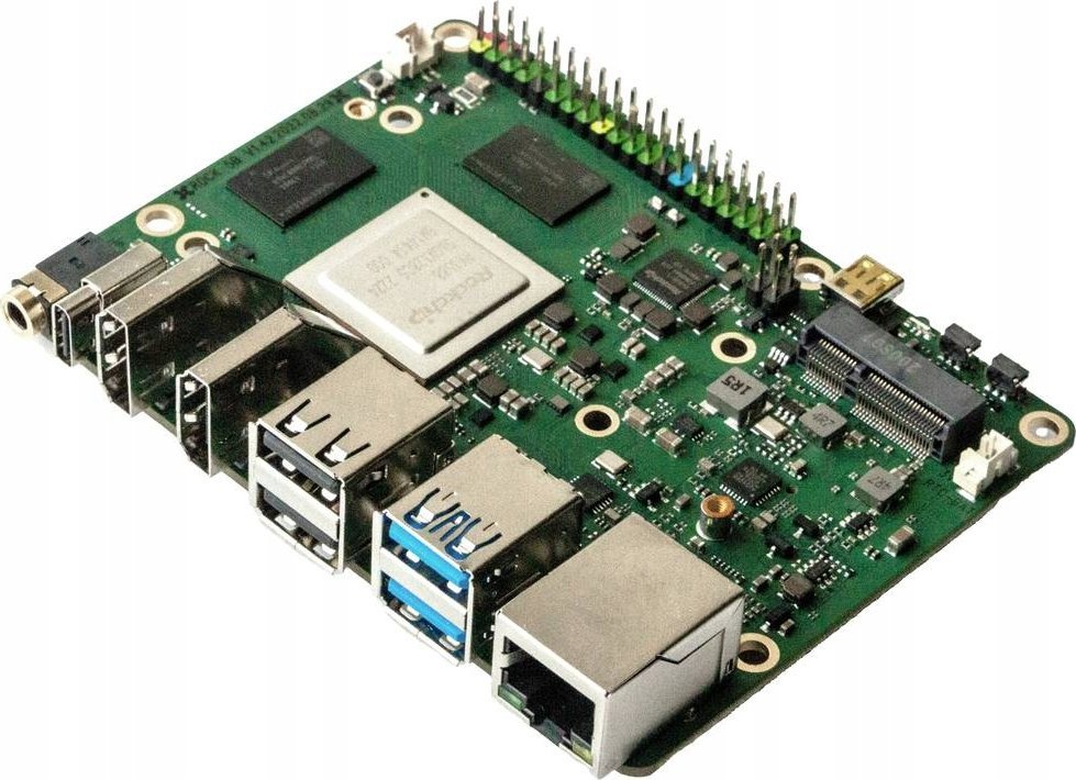 Kompjuter një-përdorimësh Radxa ROCK 5 Model B, 16GB RAM, 8-bërthamor, jeshile