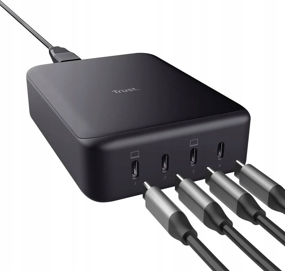 Karikues muri Trust Maxo, 240W, 4x USB C, i zi