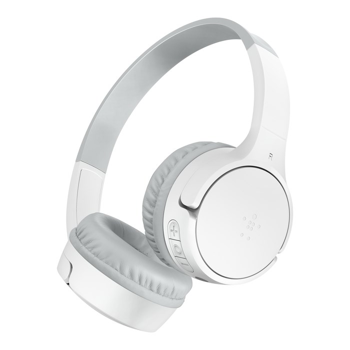 Kufje Belkin SoundForm Mini, Bluetooth, 3.5mm, të bardha