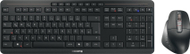 Set tastierë dhe maus CHERRY STREAM Desktop Ultimate, multi device, pa tel, i zi