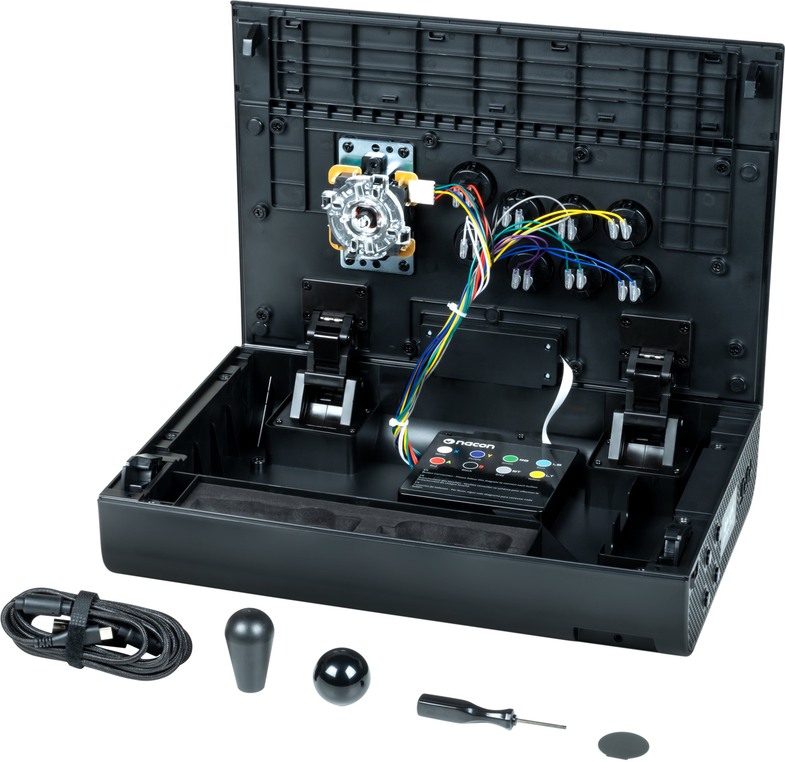 Joystick arcade Nacon Daija, i licencuar për Xbox, transparent