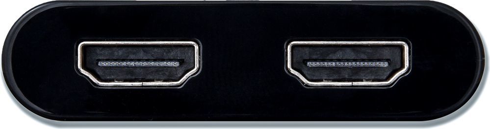 Përshtatës I-TEC, USB-C - 2x HDMI, i zi