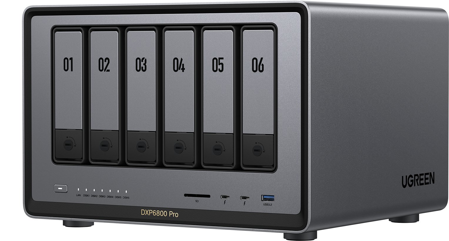 NAS Ugreen NASync DXP6800 Pro, Intel Core i5, 6 slote 3.5", i zi