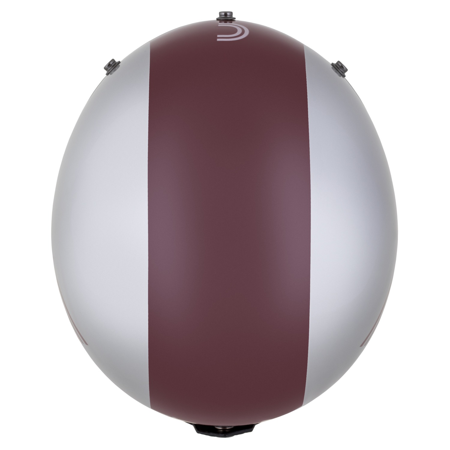 Helmetë moto CASSIDA ESO Jawa Panel 2026, e hapur neo retro, fiberglass, e kuqe argjendtë e zezë