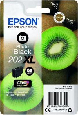 Ngjyrë për printer Epson Ink C13T02H14010 202 XL, e zezë 