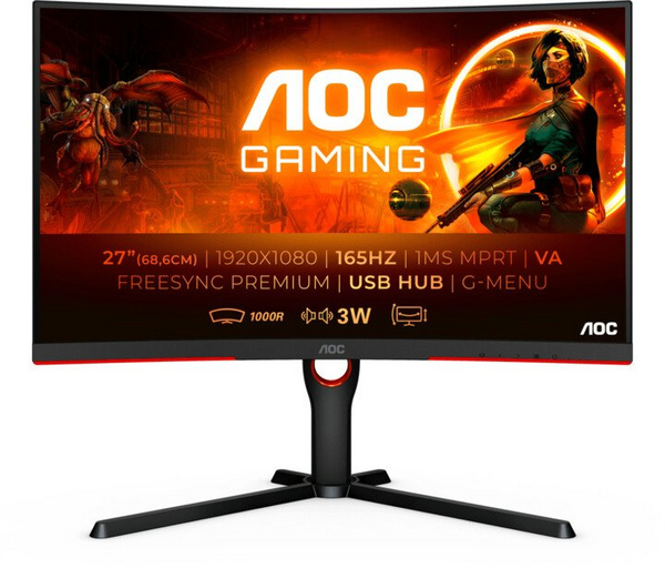 [OUTLET] Monitor AOC C27G3U - LED 27", Full HD, i zi