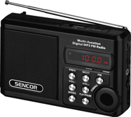 Radio Sencor SRD 215 B, e zezë