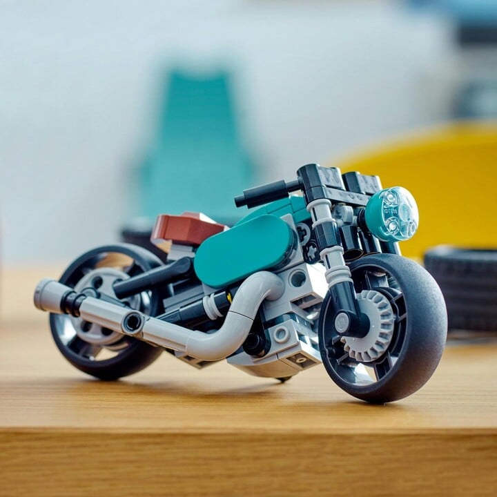 Set LEGO® Creator 31135 Retro Motorcycle, 128 pjesë