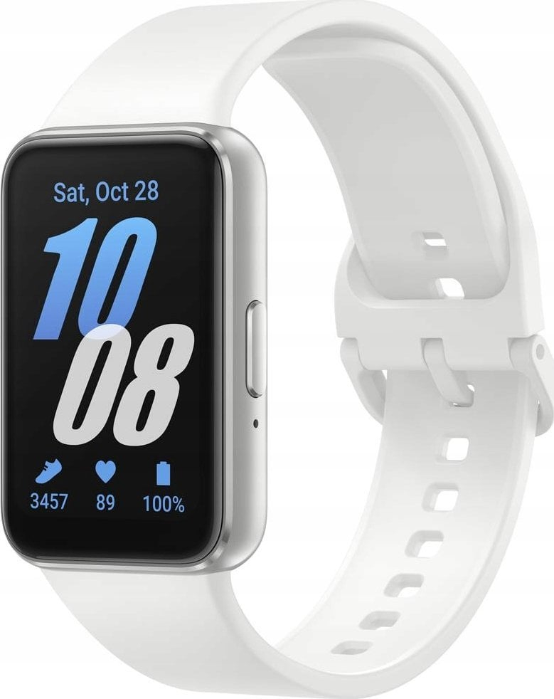 Byzylyk inteligjent Samsung Galaxy Fit 3 SM R390, ekran 1.6" AMOLED, Bluetooth, argjendtë