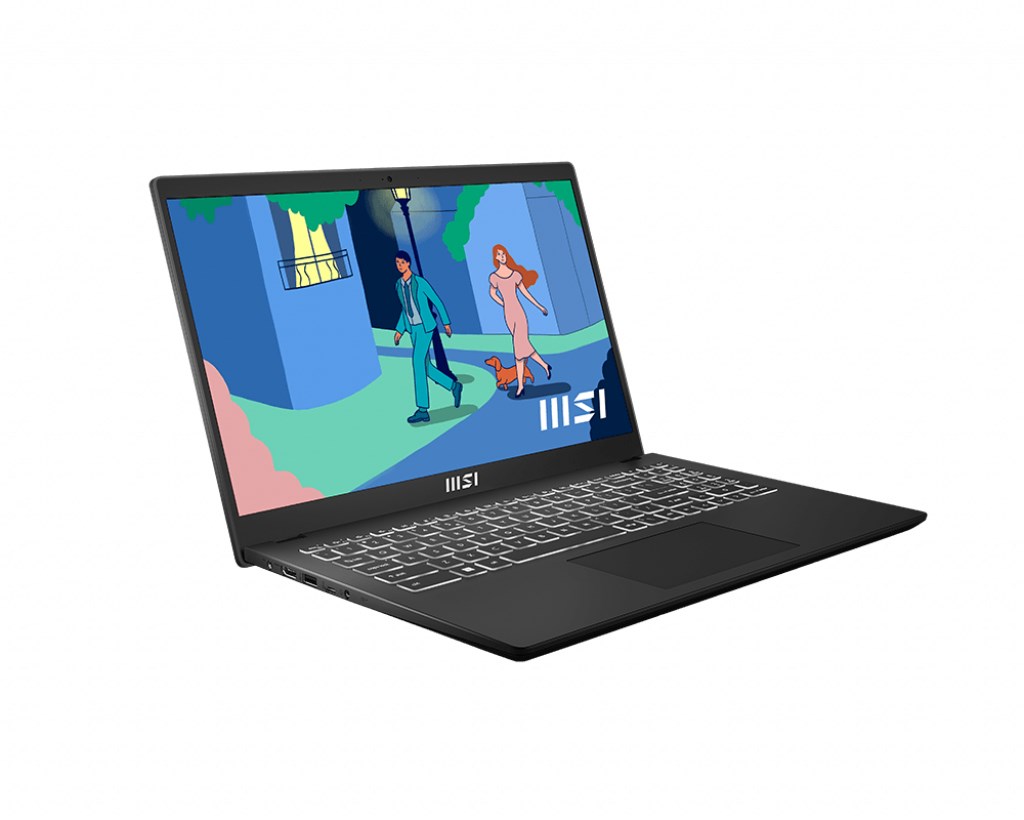 Laptop MSI Modern 15, 15.6", Intel Core i7 1255U, 16 GB RAM, 512 GB SSD, i zi