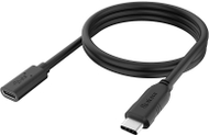 Kabllo zgjatuese USB C Akasa, 1.2 m, 10 Gbps, 100 W, e zezë