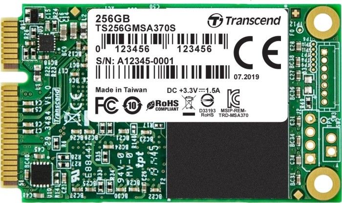 Disk SSD Transcend MSA370S 256GB mSATA Micro SATA SSD