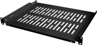 Raft rack LogiLink SF1C45B, për kabinete 19", i zi