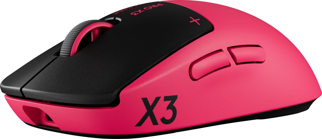 Maus Logitech Pro X3 SuperStrike, rozë