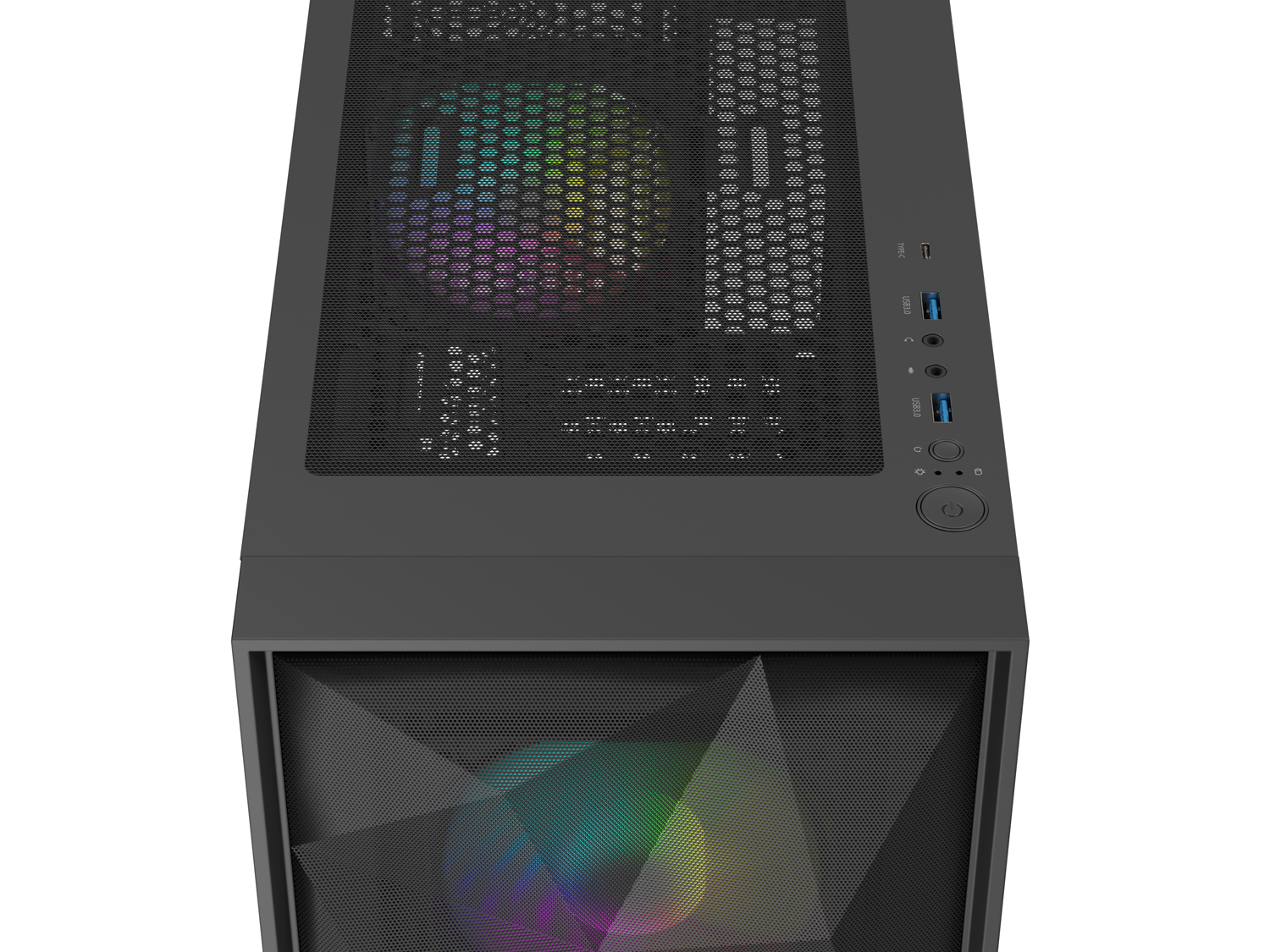 Kasë Genesis DIAXID 605 ARGB, Midi Tower, e zezë