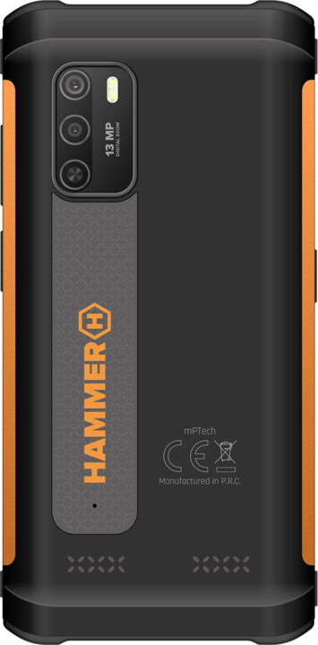 Celular myPhone Hammer Iron 4, 4GB RAM, 32GB, portokalli
