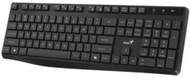 Tastierë pa tela Genius KB-7200 Copilot, 2.4 GHz, layout CZ SK, e zezë