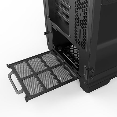 Kasë Phanteks Enthoo Pro Tempered Glass, e zezë, Midi Tower